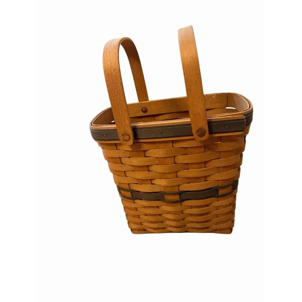Longaberger Collectors Club Membership Basket 1996 Charter Member Signed 3391-62